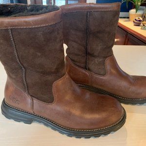 UGG Leather Boots - Worn Once